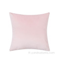 Coussin de canapé d&#39;intérieur en velours d&#39;oreiller de photographie